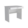NicBex Home Office Desk 19.6" L Modern Writing Desk with Open Shelf, Large Drawer and Wooden Desktop for Office, Study, Living Room - 4 of 4