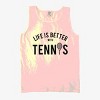 Simply Sage Market Life Is Better With Tennis Garment Dyed Tank - 3 of 3