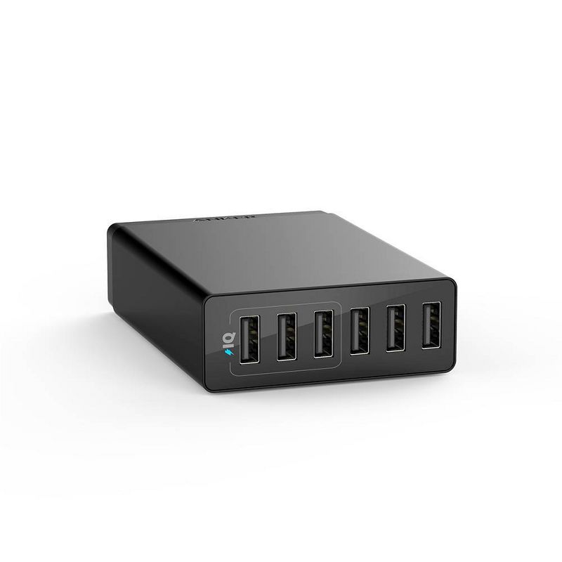Anker 6-Port PowerPort 30W Lite Wall Charger - Black, 3 of 8