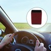 Unique Bargains Auto Car Trash Can Durable Seat Back Trash Bin Red 1 Pc 4.3" Length 2.8" Width 5.5" Height Plastic Rhinestone - 2 of 4