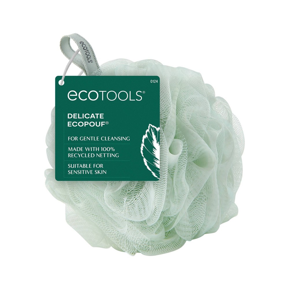ecotools delicate ecopouf loofah  6ps green fig