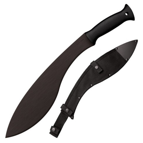 Cold Steel 97kms Kukri Universal Steel Tactical Machete Blade Replica With Protective Sheath Black Target