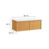 Modway Kinetic Wall-Mount Cabinet – Floating Office Storage Unit with Sliding Doors and Open Shelves for Workspace Organization - 4 of 4