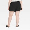 Women's High-Rise Gauze Tie-Waist Pull-On Shorts - Universal Thread™ - 2 of 3