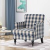 MAYEERTY Harrison Tufted Club Chair, Tufted Backrest Soft Upholstery, Living Room Bedroom Leisure - 2 of 4