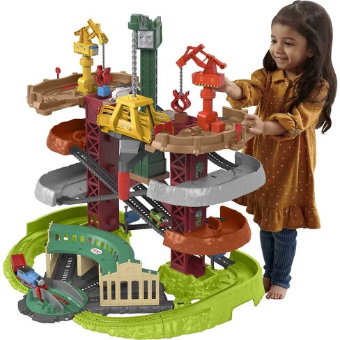 Thomas Friends Trains Cranes Super Tower Track Set Target