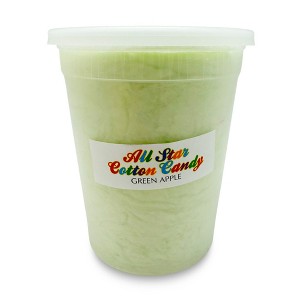 Cotton Candy Tubs – 2.6 oz – Assorted Carnival Flavors – Classic Spun Sugar Treat – 9 Flavor Options - 1 of 4