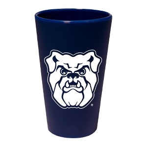 NCAA Butler Bulldogs Silicone Pint Glass - 16oz - 1 of 3