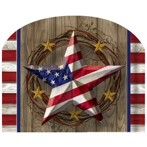 Briarwood Lane Everyday Art Sign 8.25x10.25 American Barn Star Art Sign - 1 of 4
