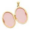 Black Bow Jewelry 14k Yellow Gold Polished Domed Locket, 26mm - 4 of 4