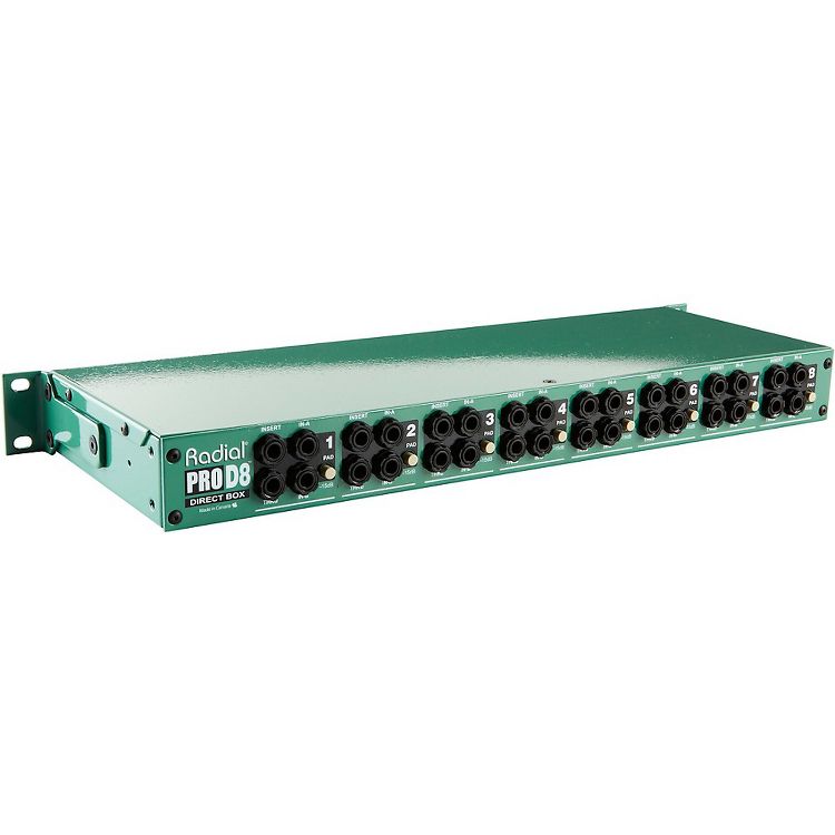 Radial Engineering ProD8 Eight Channel Rackmount DI : Target