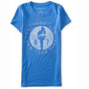 Aeropostale Womens NYC Liberty Torch Graphic T-Shirt - 1 of 1