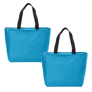 Port Authority Essential Zippered Tote Bag Set - 1 of 4