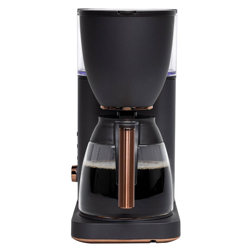 CAFE Specialty Drip Coffee Maker with Glass Carafe Matte Black, 4 of 7