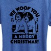 Women's - Instant Message - We Woof You Merry Christmas Short Sleeve Graphic T-Shirt - 2 of 4