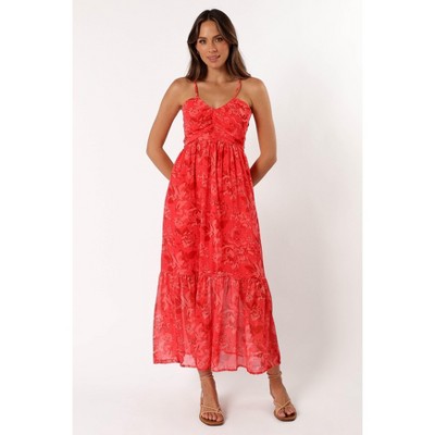 Destiny Midi Dress - Red Xs : Target