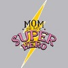 Men's Design By Humans Mom is My Super Hero Lightning Bolt By BlackBerry55 Tank Top - 2 of 2