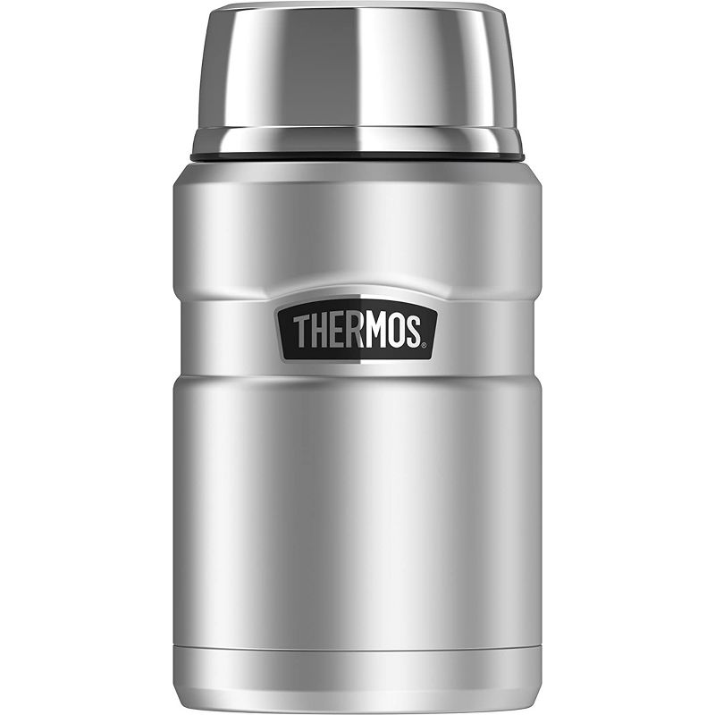 Thermos 24 oz. Stainless King Vacuum Insulated Stainless Steel Food Jar - Silver, 1 of 5