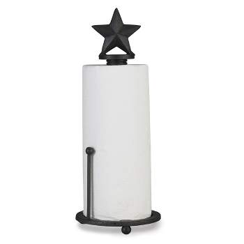 Iron And Mangowood Wire Paper Towel Holder Black - Threshold™ : Target