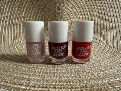 Holler And Glow Nail Polish Tube 3pc Target