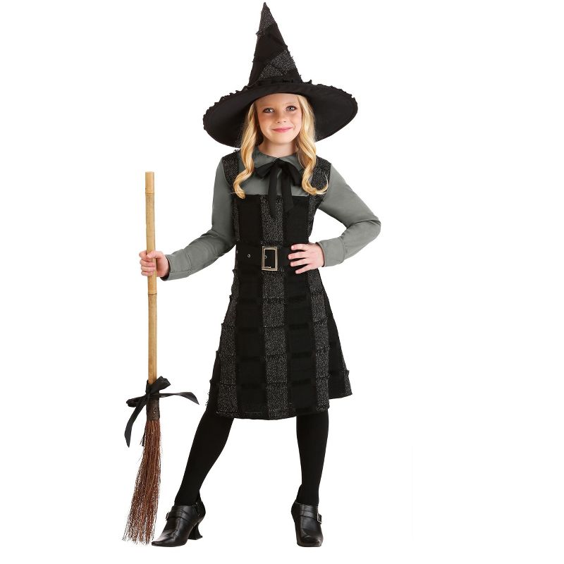 HalloweenCostumes.com Girl's Charming Witch Costume, 3 of 4