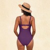 Women’s Elegant One-Piece Swimsuit with Mesh Inserts - Cupshe - 4 of 4