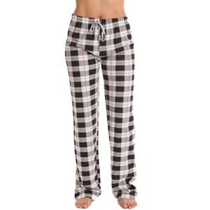 Just Love Womens Plaid Knit Jersey Pajama Pants - 1 of 3