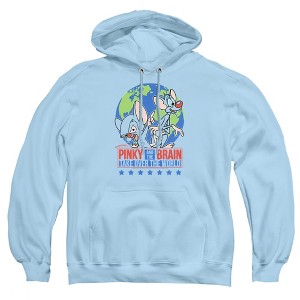 Pinky And The Brain Campaign Adult Pull-Over Hoodie - 1 of 4