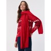 Jones New York Crew Neck Scarf Sweater - 2 of 3