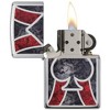 Zippo Ace Of Spades Design Windproof Lighter - 2 of 4