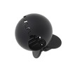 Unique Bargains Grace Frosted Circle Hair Clips Black 1 Pc - 4 of 4