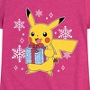Girls' - Pokémon - Pika Presents Fitted Short Sleeve Graphic T-Shirt - 2 of 4