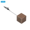Unique Bargains Wood Base Table Number Memo Clip Place Card Holder 5 Pcs - 3 of 4