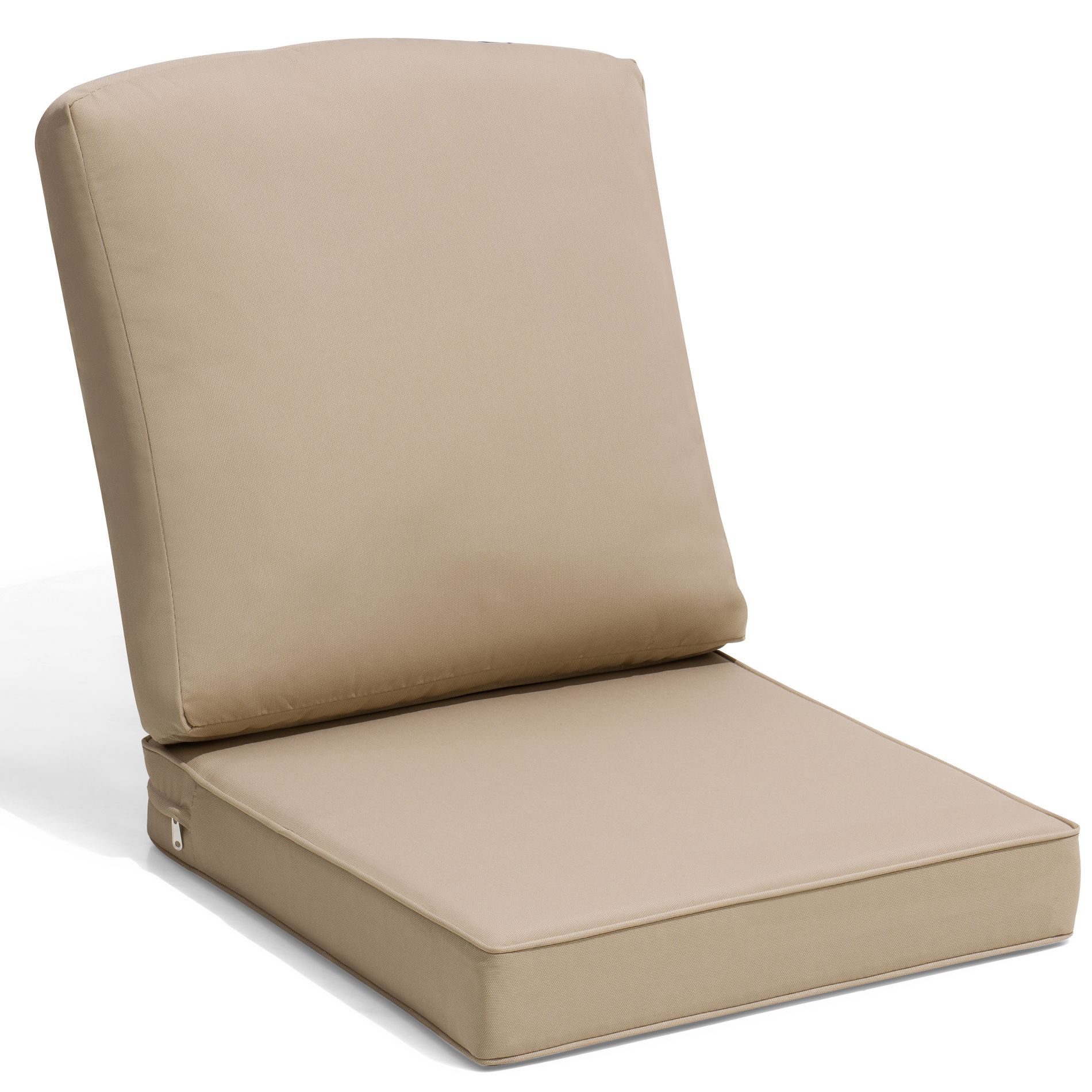 Crestlive Products 22 x 21 x 3.5 Inch Outdoor Deep Seat Cushion Set - 2 Sets Water Repellent and Fade Resistant