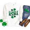 Simply Sage Market Women's Graphic Sweatshirt Lucky  Mama Clovers - 3 of 4