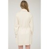 August Sky Women's Tie Waist Front Seam Mini Sweater Dress - 2 of 4