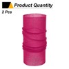 Unique Bargains Breathable Elastic Moisture Absorption Sport Neck Gaiter Face Masks 2 Pcs - 3 of 4