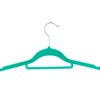 J&V Textiles 120 Pack - Premium Velvet Non-Slip Hanger with 360 Degree Rotatable Hook - 2 of 4