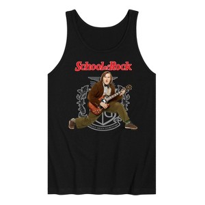 Men's - School of Rock - Dewey Finn Playing the Guitar Graphic Tank Top - 1 of 3