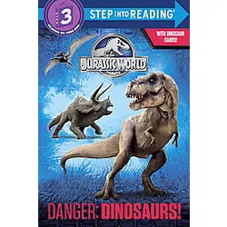 Danger: Dinosaurs! ( Step into Reading Step 3) (Deluxe) (Mixed media product) by Courtney Carbone