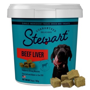 Stewart Freeze - Dried Beef Liver Dog Treat - 1 of 4