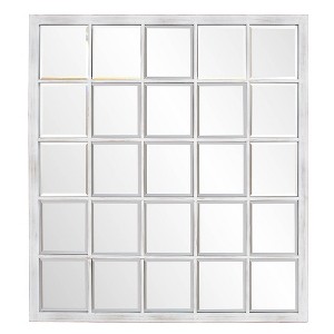 Howard Elliott 38"x34" Metal Framed Beveled Superior Wall Mirror - 1 of 4