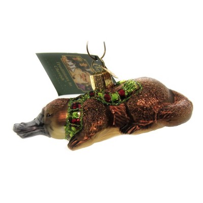 Old World Christmas 1.75 In Platypus Ornament Duck Billed Tree Ornaments