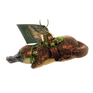Old World Christmas 1.75 In Platypus Ornament Duck Billed Tree Ornaments - 1 of 3