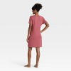 Women's Cloud Knit Pajama T-Shirt Dress - Auden™ - 2 of 4