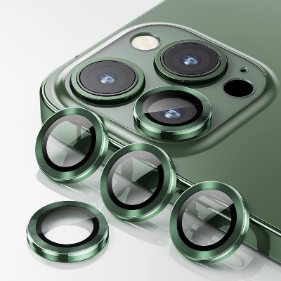 Entronix Camera Lens Protector Compatible with iPhone 17 Pro/17 Pro Max - Luxury Metal