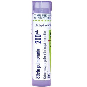 Sticta Pulmonaria 200CK by Boiron Homeopathic Single Medicine For Cough, Cold & Flu  -  80 Pellet - 1 of 4
