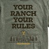 Men's - Yellowstone - Your Ranch Your Rules Short Sleeve Graphic T-Shirt - 2 of 4