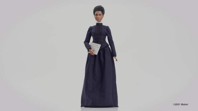 Barbie Signature Inspiring Women Ida B. Wells Collector Doll, 2 of 12, play video