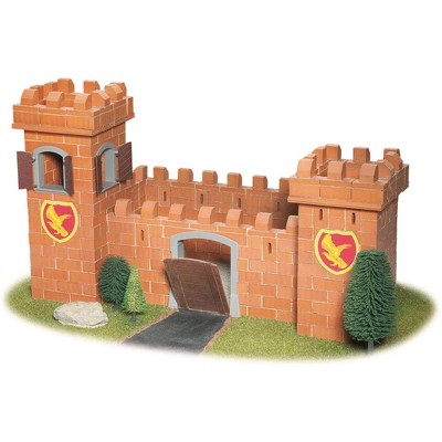 Teifoc 460 Piece Miniature Knight's Castle Building Set for Creative Play, Educational STEM Learning Activity for Kids 6 Years of Age and Older
